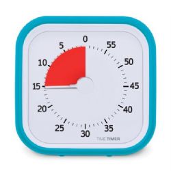PETIT TIME TIMER TURQUOISE MOD - 7.5 CM X 7.5 CM (60 MINUTES)